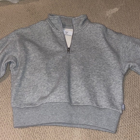 cropped TNA v-neck hoodie - Picture 1 of 4